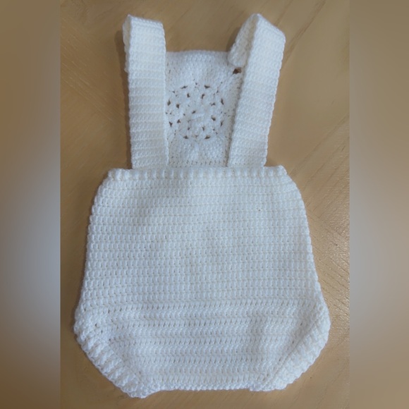 Crochet Pattern Baby Overall - Newborn to 6 months - Picture 2 of 3